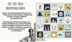 24 Tage Momo-Mindset: Zeit-für-dich Adventskalender
